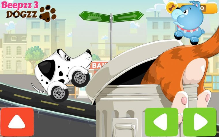 Voiture Jeu De Course Pour Enfants – Beepzz Chiens Pour à Jeux De Course De Voiture Pour Enfan