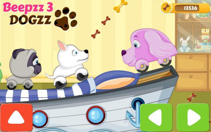 Voiture Jeu De Course Pour Enfants – Beepzz Chiens Pour avec Jeux De Course Pour Enfants