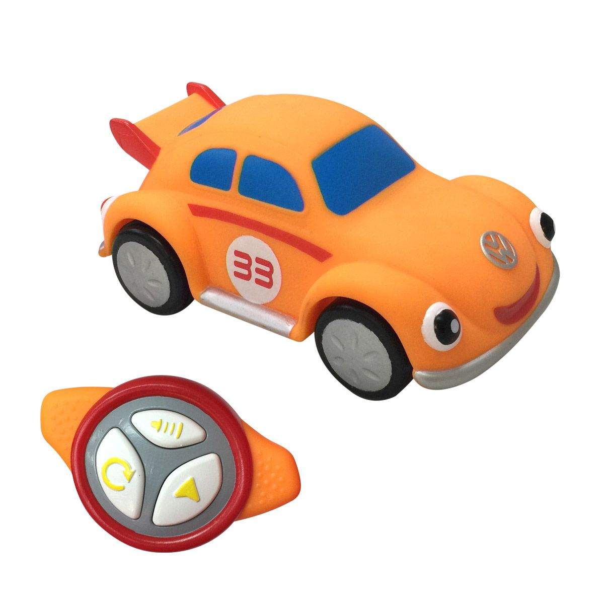 Voiture Souple Radiocommandée Orange Motor Town Pour Enfant destiné Jeux De Voiture Pour Petit 