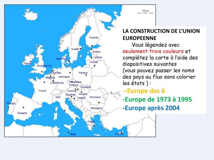 Vous Collez Cette Fiche À Gauche – Ppt Video Online Télécharger encequiconcerne Carte Construction Européenne