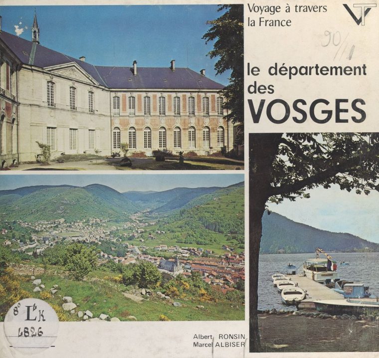 Voyage À Travers Le Département Des Vosges Ekitaplar By Marcel Albiser –  Rakuten Kobo tout Liste De Departement De France