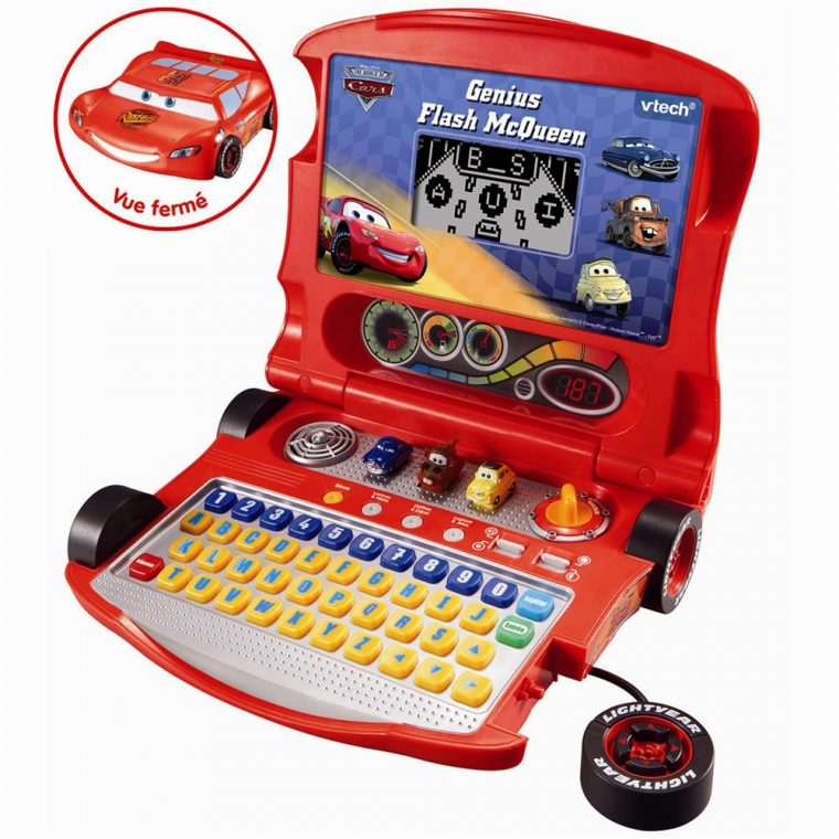 Vtech : Genius Flash Mcqueen (2008) Ordinateur Cars | Otakia tout Ordinateur Educatif Enfant