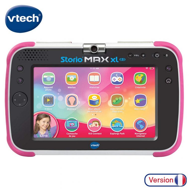 Vtech – Tablette Storio Max Xl 2.0 Rose – Tablette Enfant 7 dedans Tablette Enfant Fille