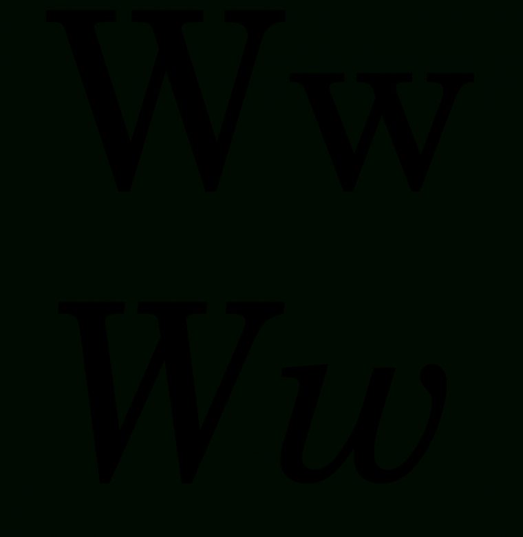 W (Lettre) — Wikipédia serapportantà Comment Écrire Les Lettres De L Alphabet Français