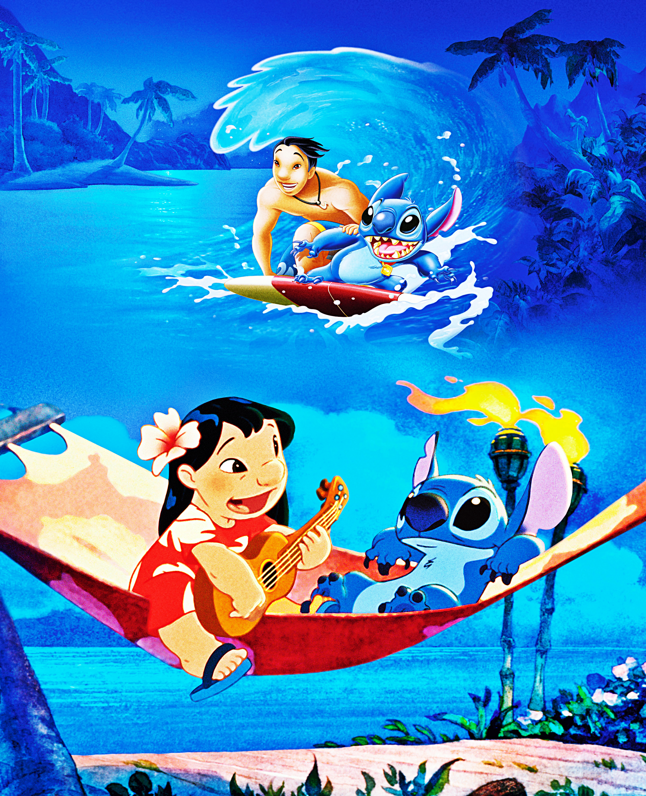 Walt Disney Posters - Lilo &amp;amp; Stitch - Personnages De Walt serapportantà Lilo Et Stitch Dessin Animé 