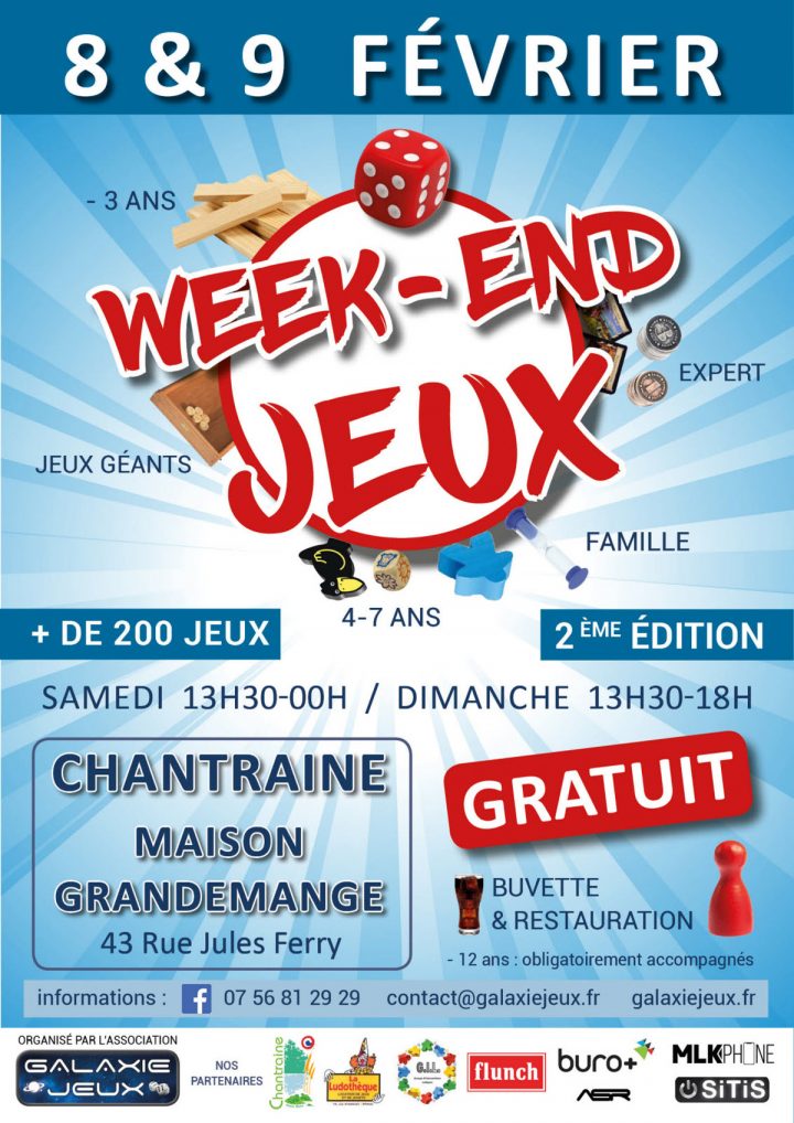 Week End Jeux : Jeu De Societe A Chantraine concernant Jeux 7 Ans Gratuit