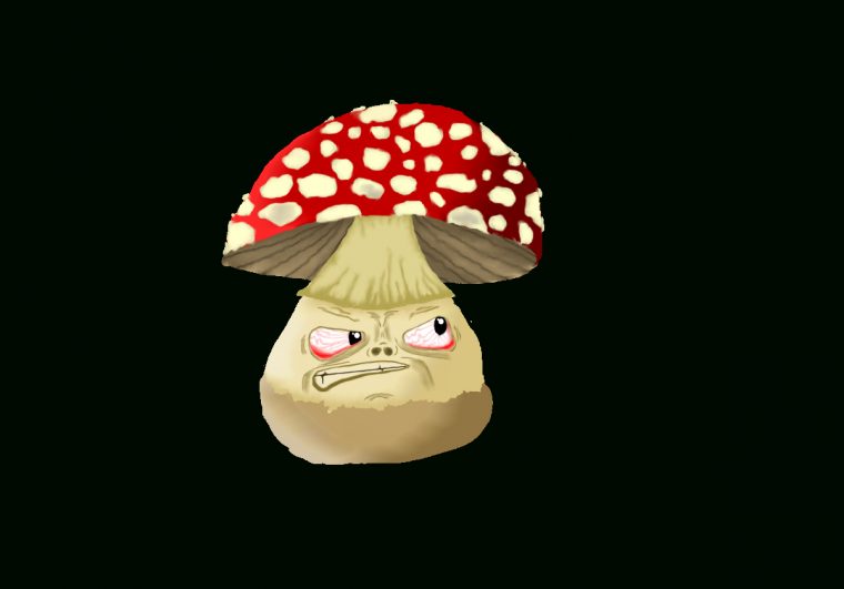 Wip] Champignon – Premier Vrai Dessin Sous The Gimp Par pour Dessiner Un Champignon