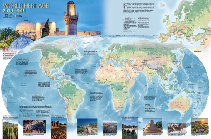 World Heritage Centre – World Heritage Map intérieur Carte De L Europe 2017