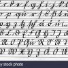 Writing, Alphabet, German Script, Old German Font, Lower tout Alphabet En Script