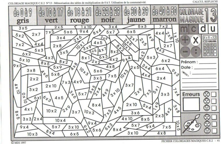 Zaz On Twitter: "j'espère Qu'on Va Tomber Sur Du Coloriage dedans Coloriage Magique Français Cp