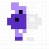 Zèbre - Jeux De Coloriage Avec Numero Pixel Pour Android dedans Jeu De Coloriage Pixel