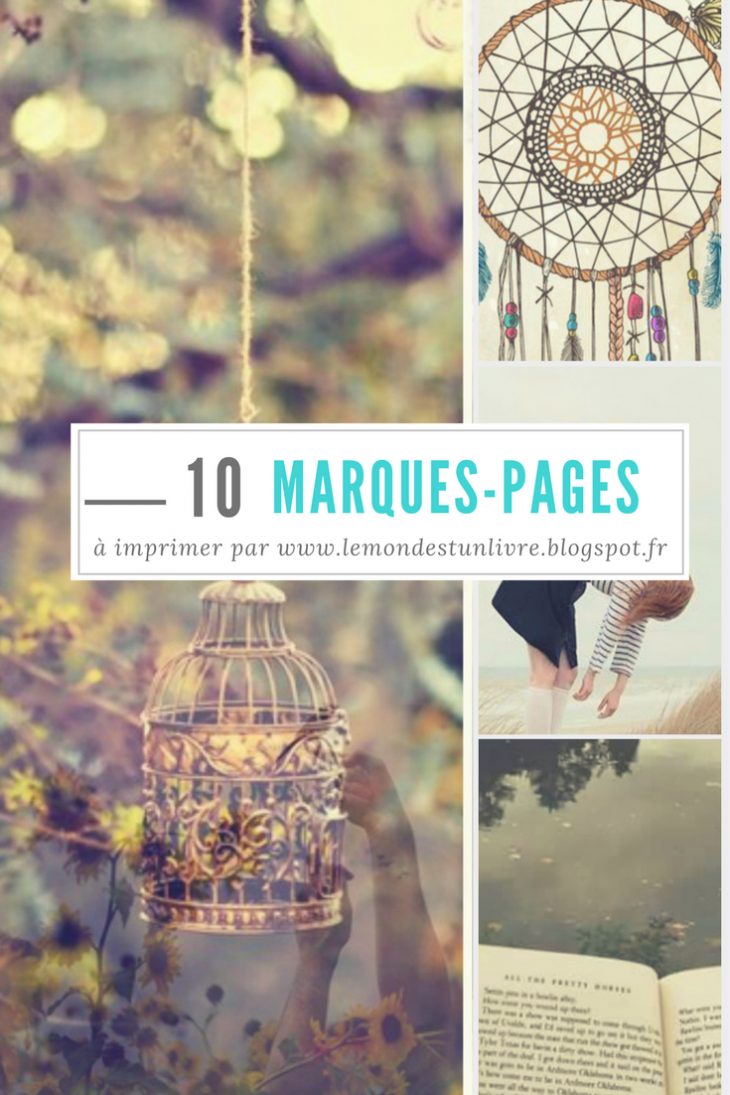 10 Marques-Pages À Imprimer #2 – Le Monde Est Un Livre tout Marque Page À Imprimer