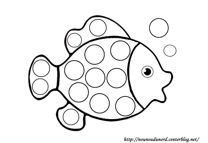 106 Dessins De Coloriage Poisson À Imprimer Sur Laguerche intérieur Dessin À Peindre À Imprimer Gratuit