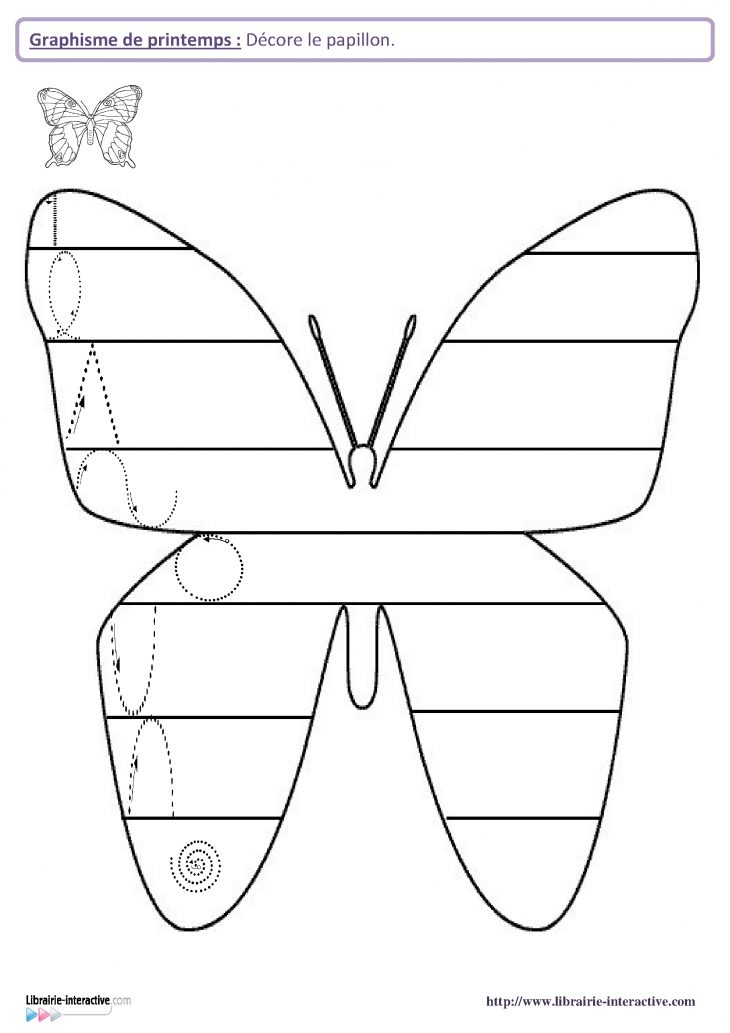 11 Fiches De Graphisme Sur Le Thème Du Printemps, Pour Les encequiconcerne Exercice De Graphisme Petite Section A Imprimer