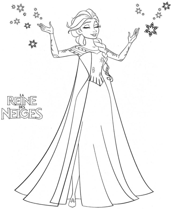 114 Dessins De Coloriage Reine Des Neiges À Imprimer serapportantà Reine Des Neiges Dessin À Colorier