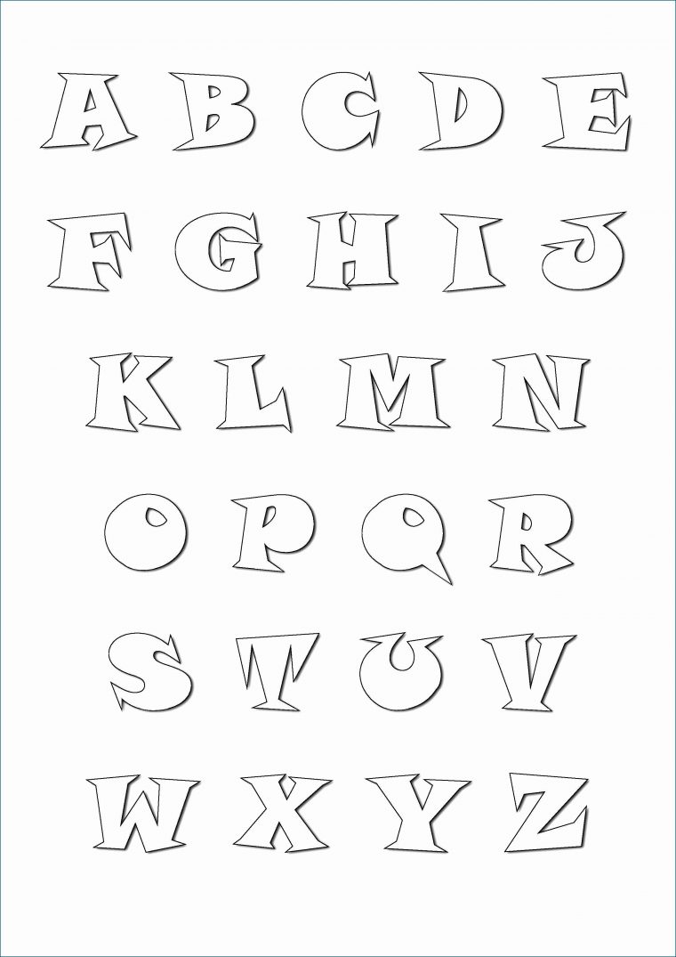 27 Alphabet A Imprimer Format A4 Télécharger | Treballadors encequiconcerne Alphabet À Colorier Maternelle