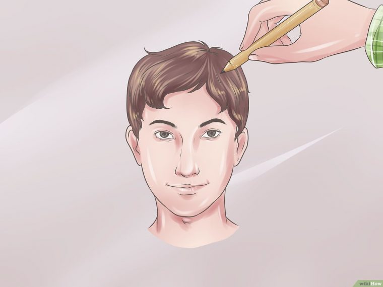 3 Manières De Dessiner Un Visage – Wikihow concernant Dessin Facile Pour Fille