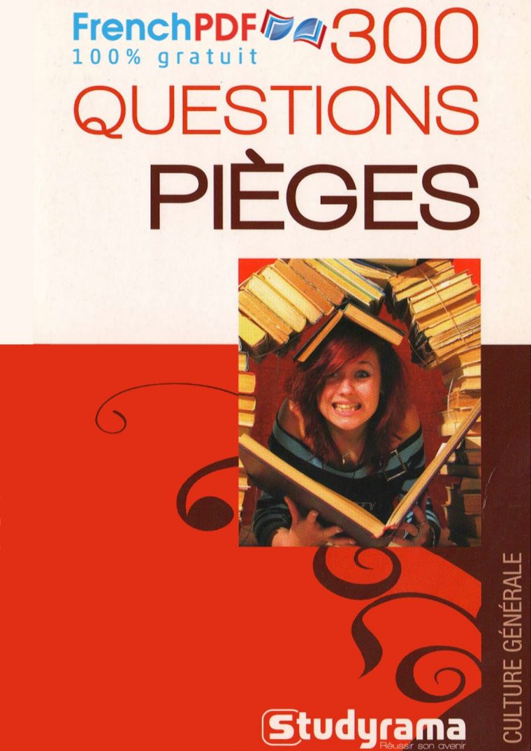 300 Questions Pièges Pdf À Télécharger Gratuitement serapportantà Question Reponse Jeu Gratuit