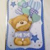 3D Decoupage Birthday Card, Greeting Card, Teddy Bear concernant Découpage Cp