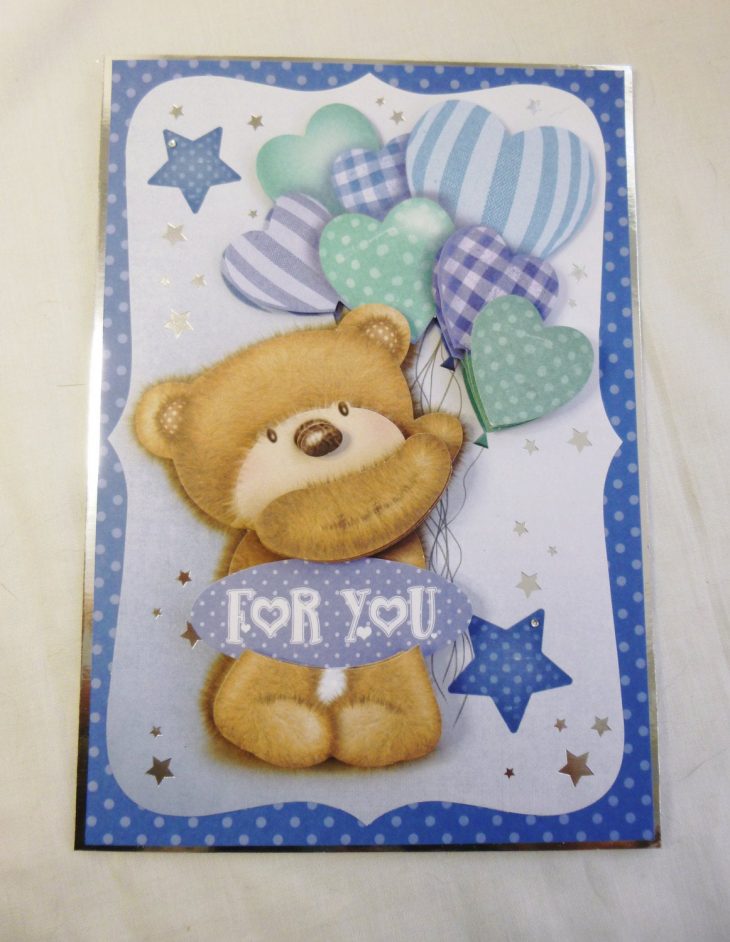 3D Decoupage Birthday Card, Greeting Card, Teddy Bear concernant Découpage Cp