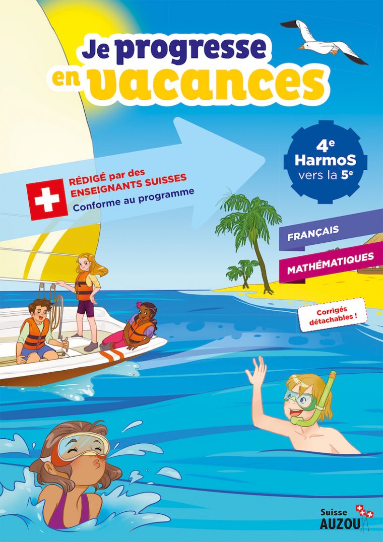 4Ème Harmos – Cahier De Vacances – Français Et Maths avec Cahier De Vacances Adultes Gratuit