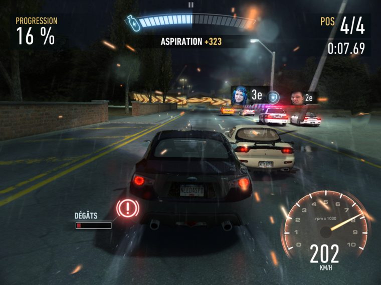 6 Jeux De Course Gratuits Pour Iphone, Ipad, Android Et tout Jeux De Voiture Avec La Police