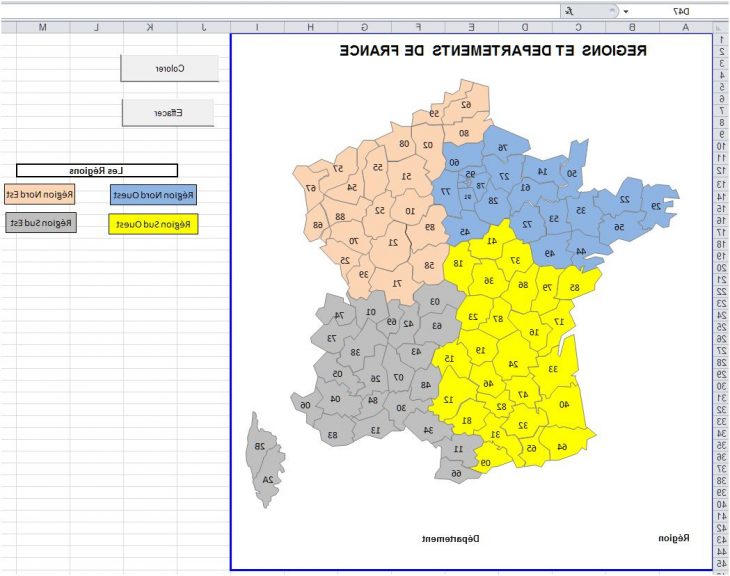 8 Complet Coloriage Carte De France Pictures pour Carte De France Département À Colorier