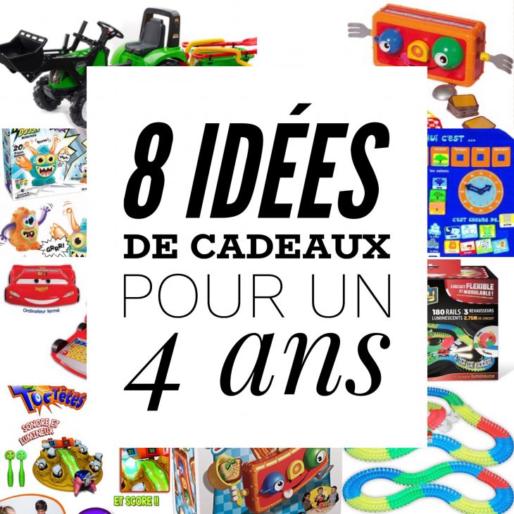 8 Idées De Cadeaux Pour Un Enfant De 4 Ans – Mummy Chamallow pour Jouet Pour Garçon De 4 Ans