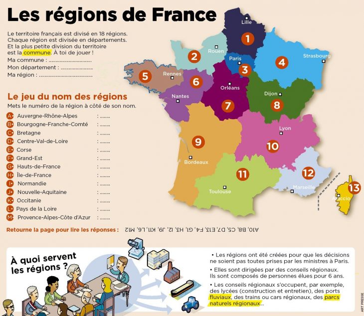 84 Best French – Places Images | Teaching French, French concernant Les Numéros Des Départements