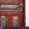 A Fragment Of A Wooden Door With Patterned Decoupage Inserts dedans Découpage Cp
