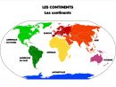 A La Découverte Du Monde [Activités Du Mercredi À Imprimer] encequiconcerne Carte Du Monde Avec Continent