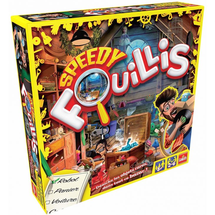 Acheter Speedy Fouillis – Jeu De Société – Goliath – Ludifolie tout Jeux Ou Il Faut Retrouver Des Objets