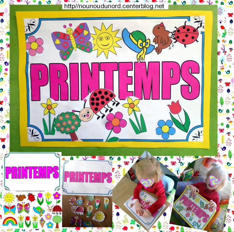 Activite Printemps concernant Travaux Manuels Printemps Maternelle