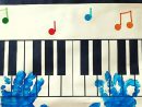 Activités Collage Et Peinture Autour De La Musique : Piano avec Activité Musicale Maternelle