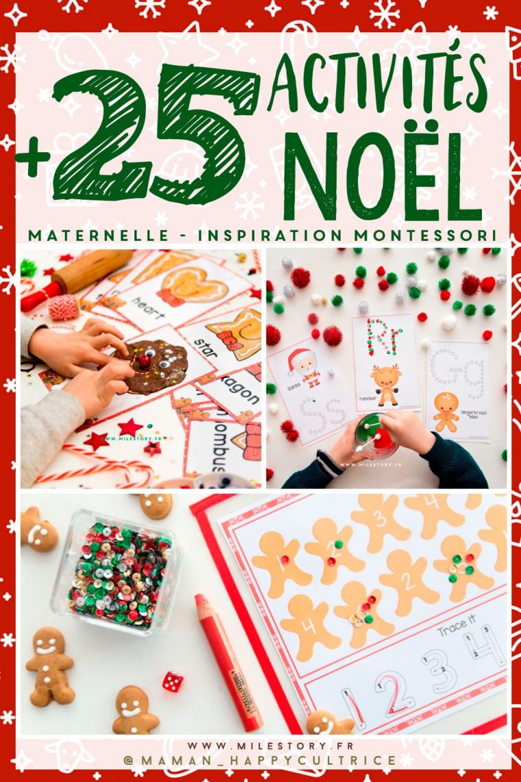 Activités Noël Maternelle – Activite Manuelle Noel Primaire intérieur Activité De Noel Maternelle