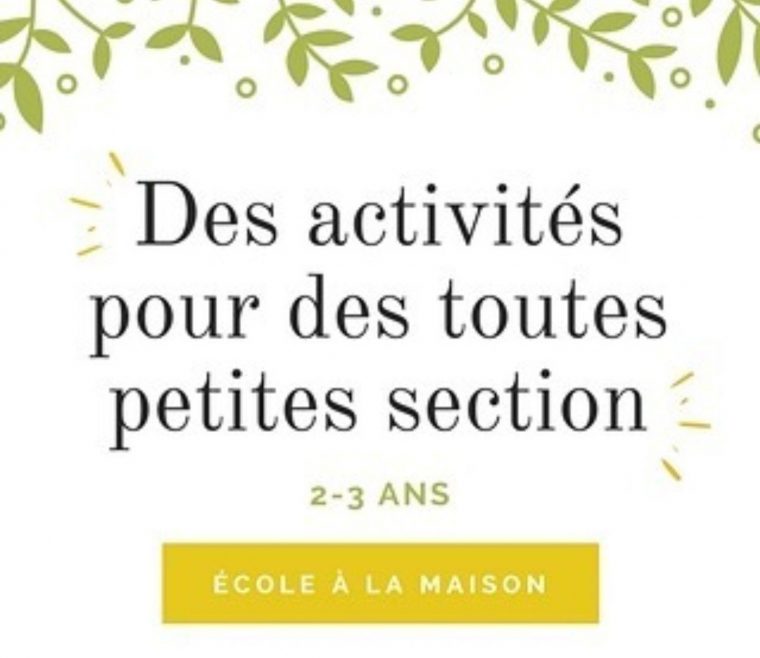 Activités Pour Les Enfants De 2-3 Ans En Toute Petite destiné Exercice Toute Petite Section