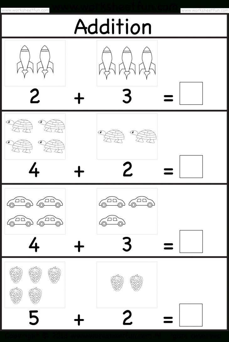 Addition Worksheet | Feuilles De Calcul De La Maternelle à Addition Maternelle