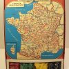 Ancien Jeu Éducatif La France En Puzzle Carte Des destiné Jeu De Carte De France