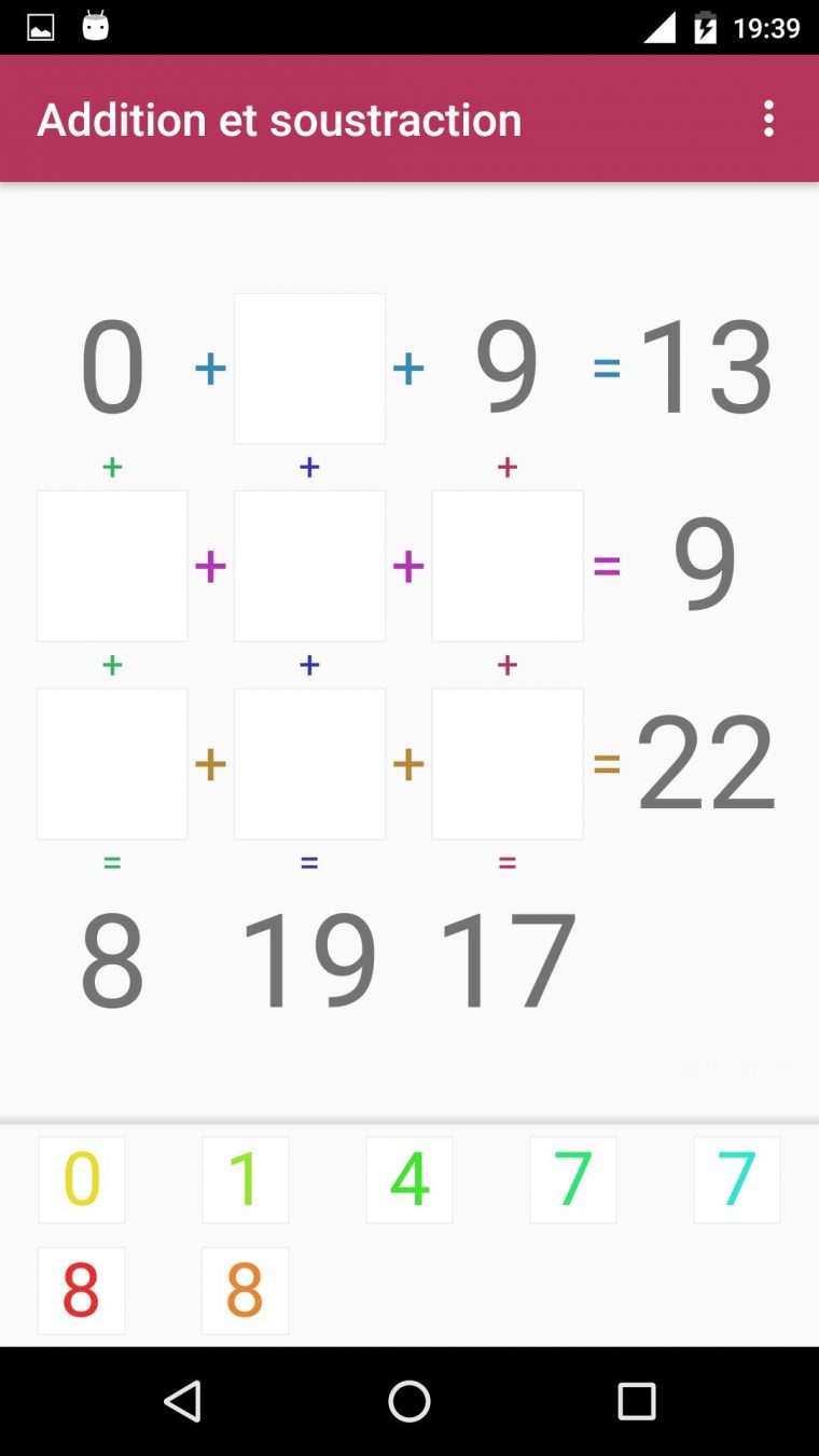 Android Için Jeu D'addition Et Soustraction – Apk'yı İndir destiné Comment Jouer Sudoku