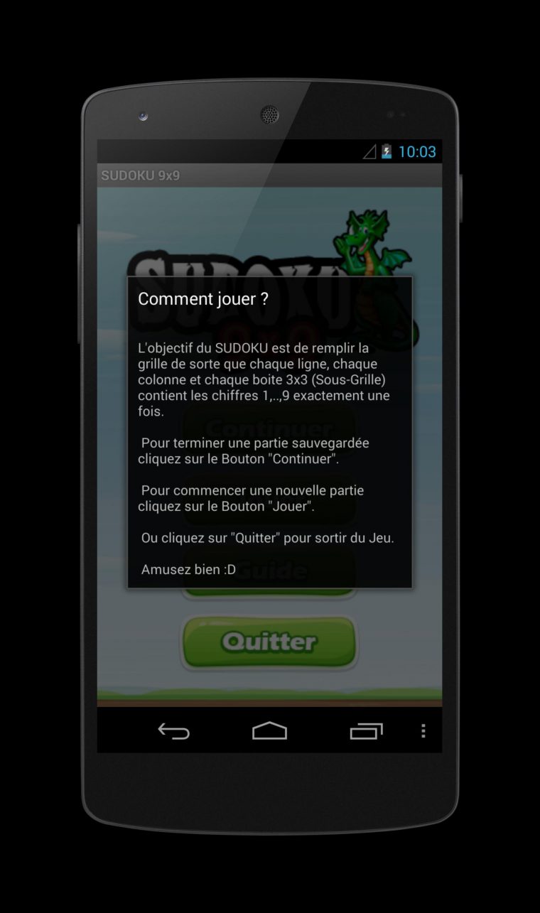 Android Için Sudoku 9X9 – Apk'yı İndir dedans Comment Jouer Sudoku