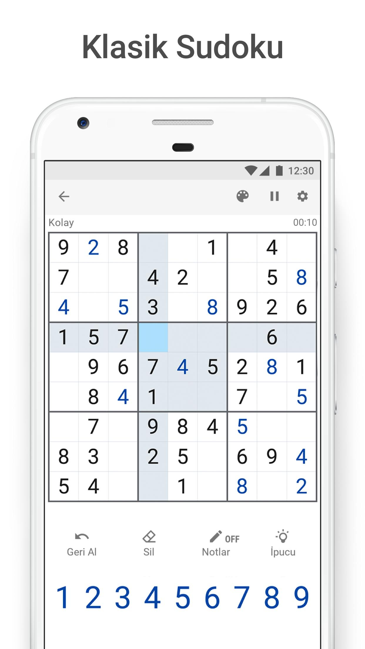 Android Için Sudoku - Ücretsiz Klasik Sudoku Oyunu - Apk encequiconcerne Sudoku Gratuit Francais