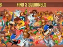 Animal Jeux D'objets Cachés - Chercher Et Trouver Pour à Jeux Trouver Objet