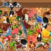 Animal Jeux D'objets Cachés - Chercher Et Trouver Pour tout Jeux Trouver Les Objets