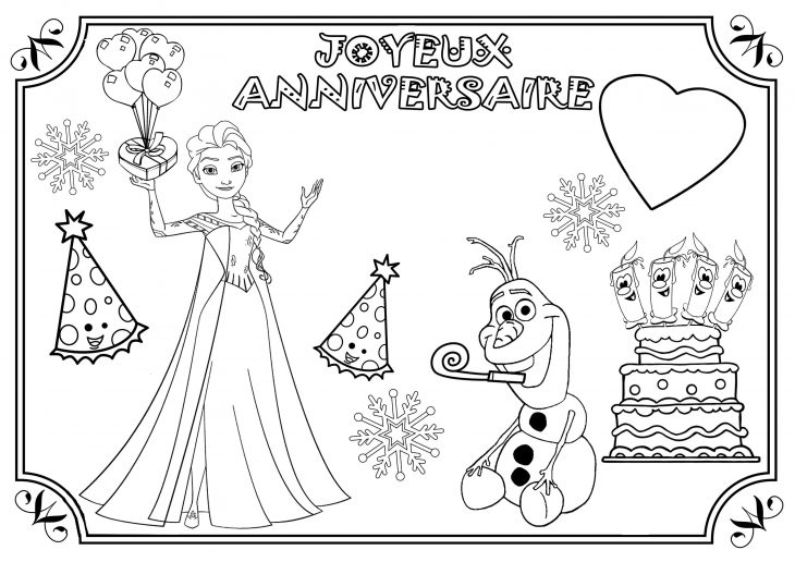 Anniversaire : Coloriage Reine Des Neiges Ajouter Le Prénom à Reine Des Neiges Dessin À Colorier