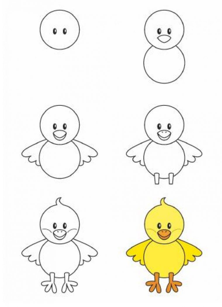 Apprendre À Dessiner Aux Enfants, Étape Par Étape! 17 à Image De Dessin A Reproduire