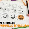 Apprendre À Dessiner : La Citrouille D'halloween - Momes à Apprendre À Dessiner Halloween
