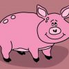 Apprendre À Dessiner Un Cochon destiné Dessin De Cochon En Couleur