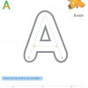 Apprendre À Écrire L'alphabet En Capitales D'imprimerie encequiconcerne Exercice D Alphabet En Maternelle