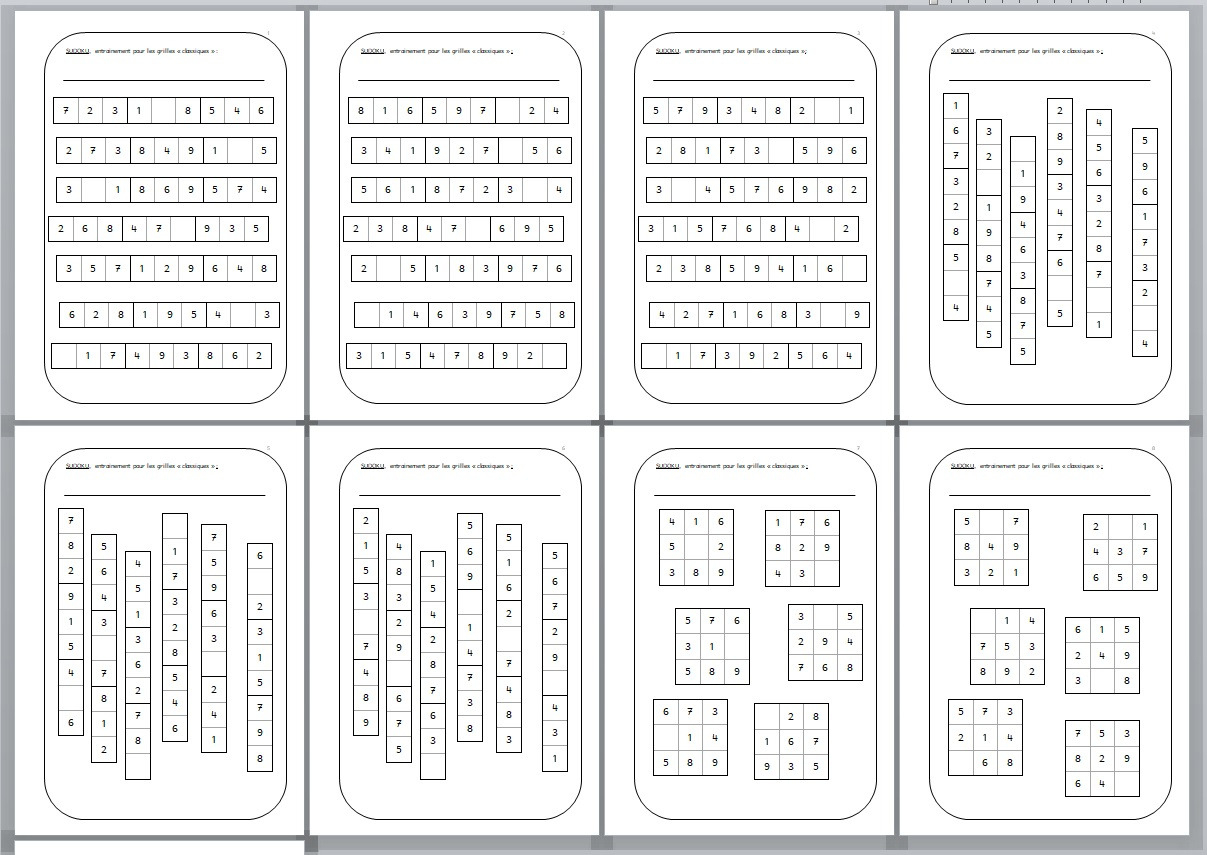 Apprendre À Jouer Au Sudoku - Jeux Pédagogiques Et Compagnie tout Comment Jouer Sudoku