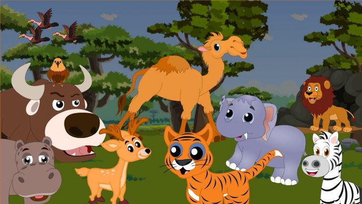 Apprendre Les Animaux De La Savane – Apprendre Les Animaux Sauvages En  Français à Animaux De La Jungle Maternelle